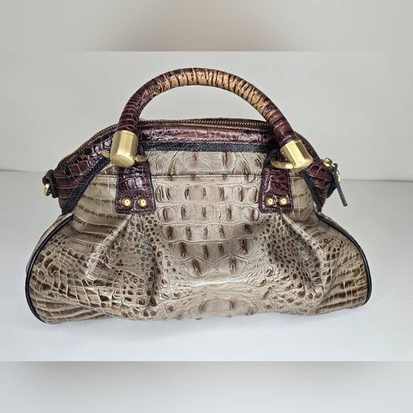 Brahmin Melbourne Lisa Dome Satchel! - Picture 3 of 16